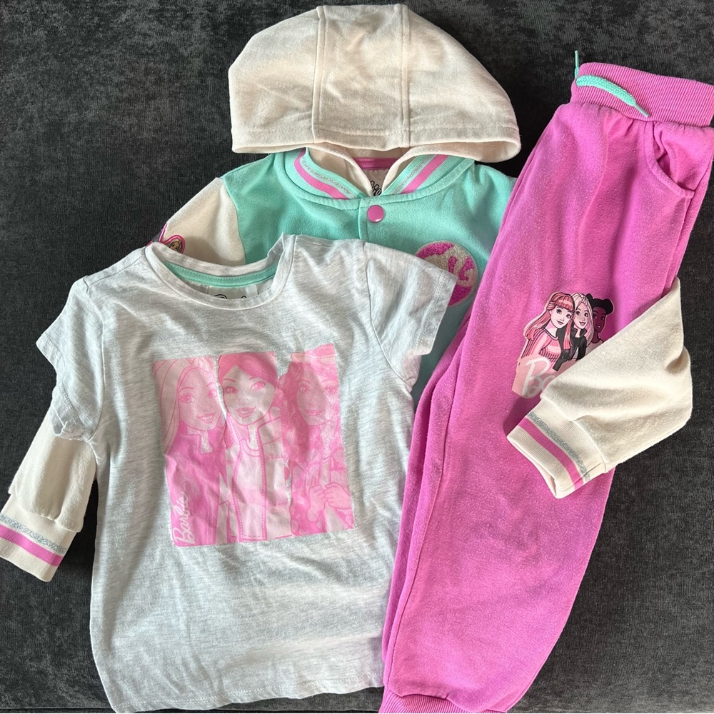 Barbie 3 Piece Set Size 6